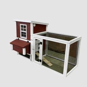 chicken coop in a box with run